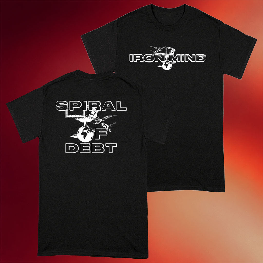 Last Ride Records Merch 2026 Iron Mind T-Shirt Spiral Of Debt Shirt Shirt Brother Gifts