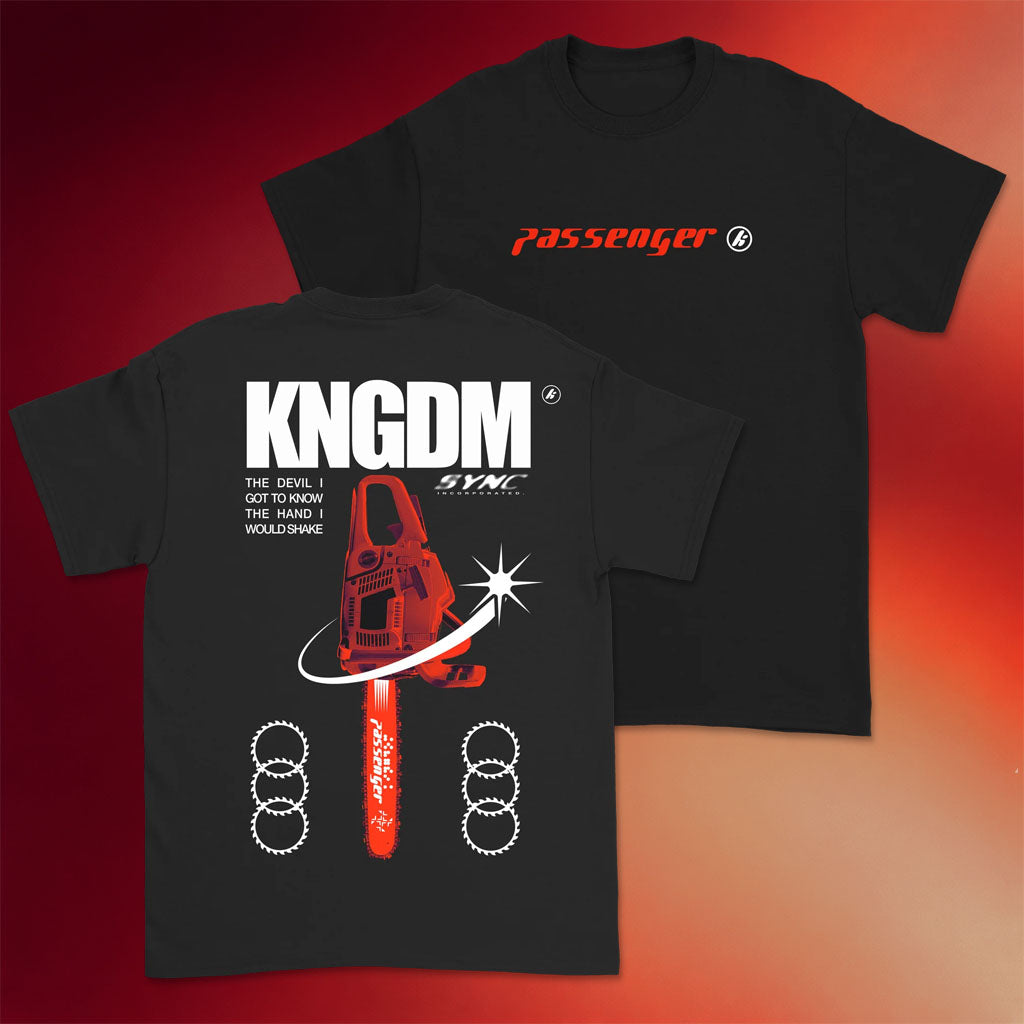 Kingdom Of Giants Merch 2026 Chainsaw T-Shirt Music Lover Gifts For Him