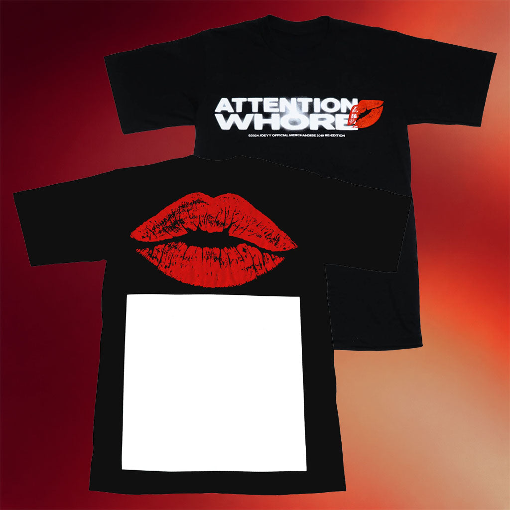 Joeyy Merch 2026 Attention Whore T-Shirt Joeyy Shirt Gift Ideas For Rap Lovers