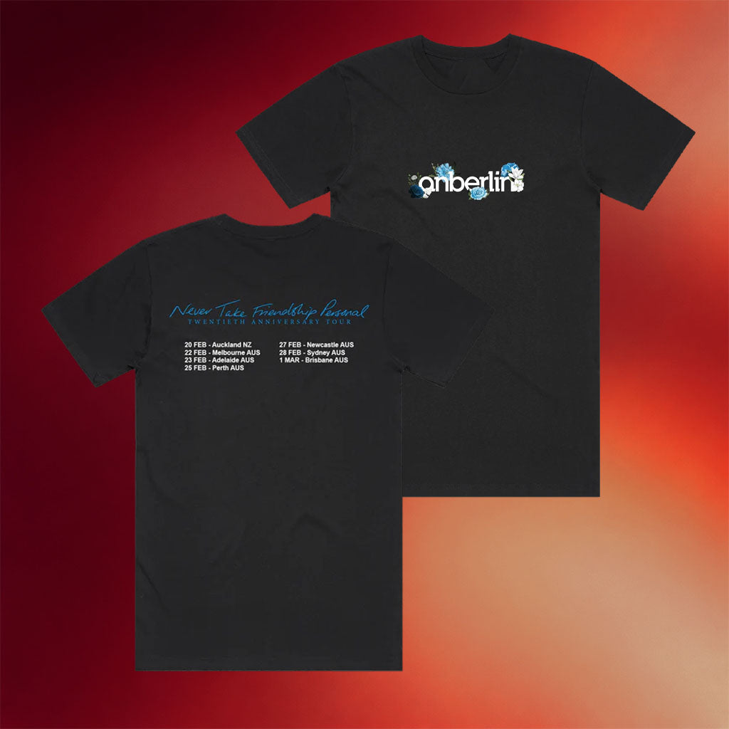 Merch Jungle Merch 2026 Anberlin Tour T-Shirt Music Lover Gift Ideas For Him