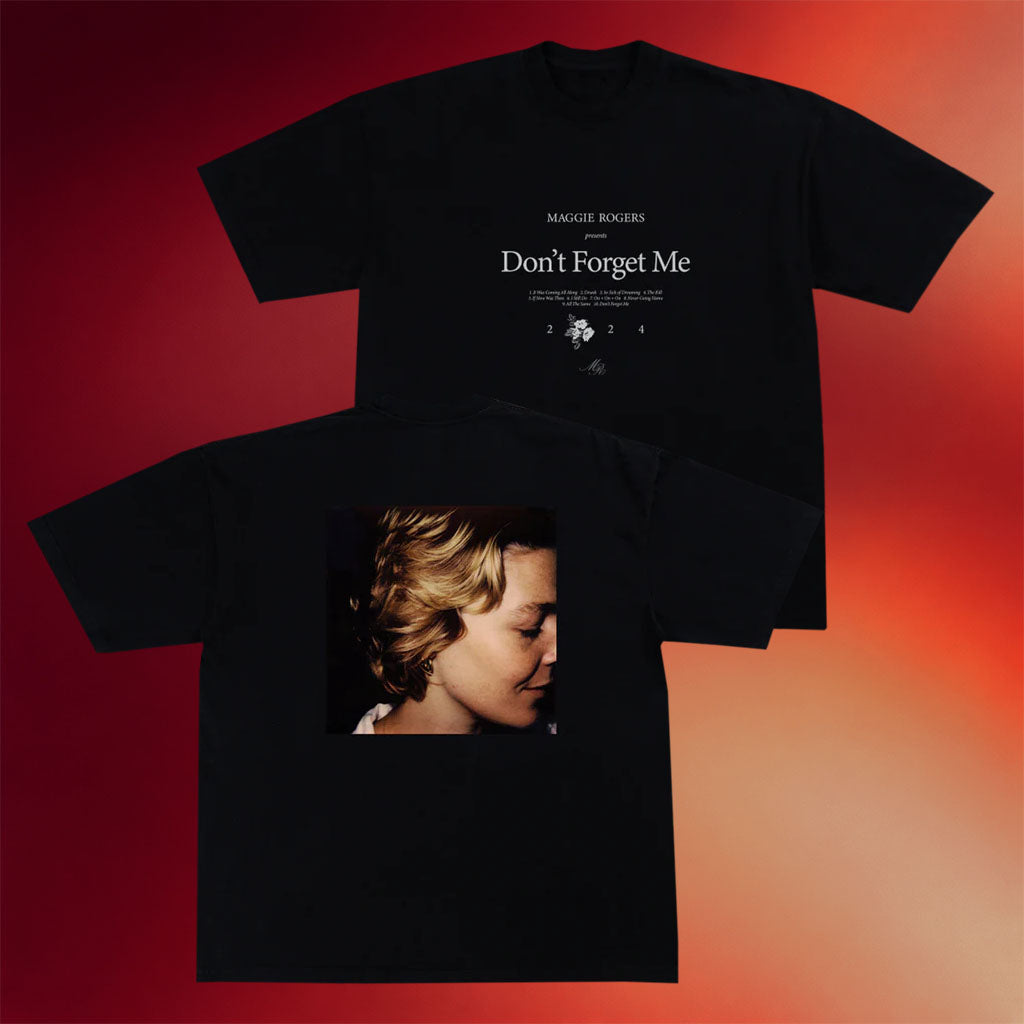 Maggie Rogers Merch 2026 Don_t Forget Me Album T-Shirt Black Cool Gifts For Music Lovers