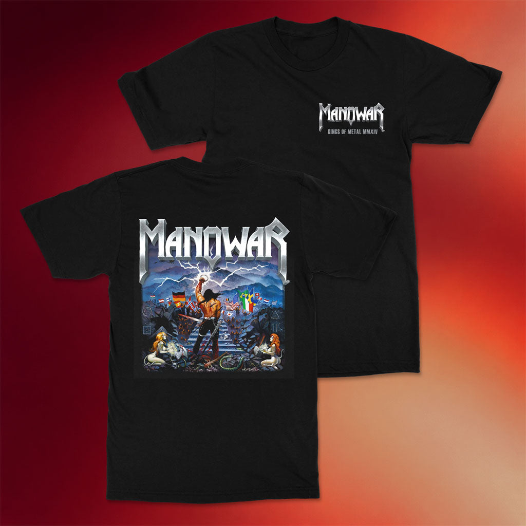 Manowar Merch King Of Kings MMXIV T-Shirt Manowar Band Shirt Gift For Music Lovers
