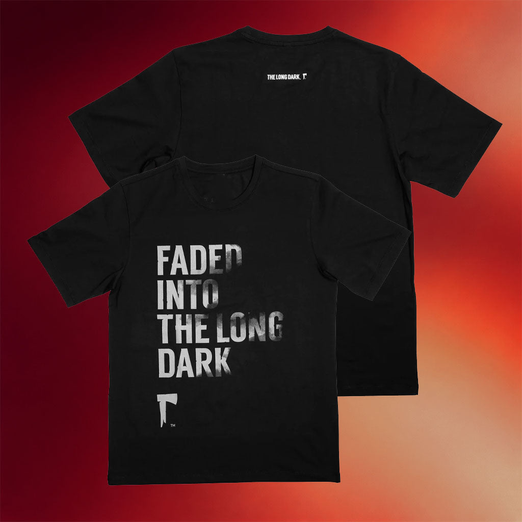 Hinterland Merch The Long Dark Faded Into The Long Dark T-Shirt Gifts For Game Lovers