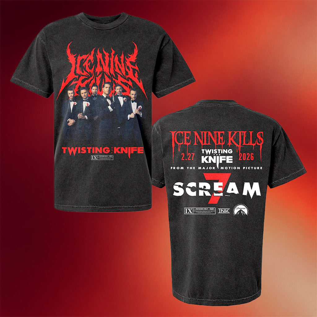 Ice Nine Kills Merch Opening Knife T-Shirt Scream 7 Shirt Birthday Ideas For Boyfriend