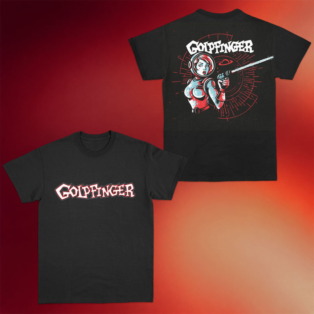 Goldfinger Lazer T-Shirt Goldfinger Merch Presents For Rock Music Lovers
