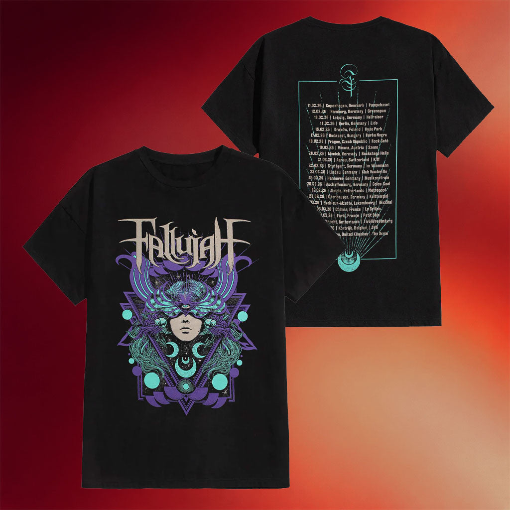 Impericon Store Merch Fallujah – Tour 2026 – T-Shirt