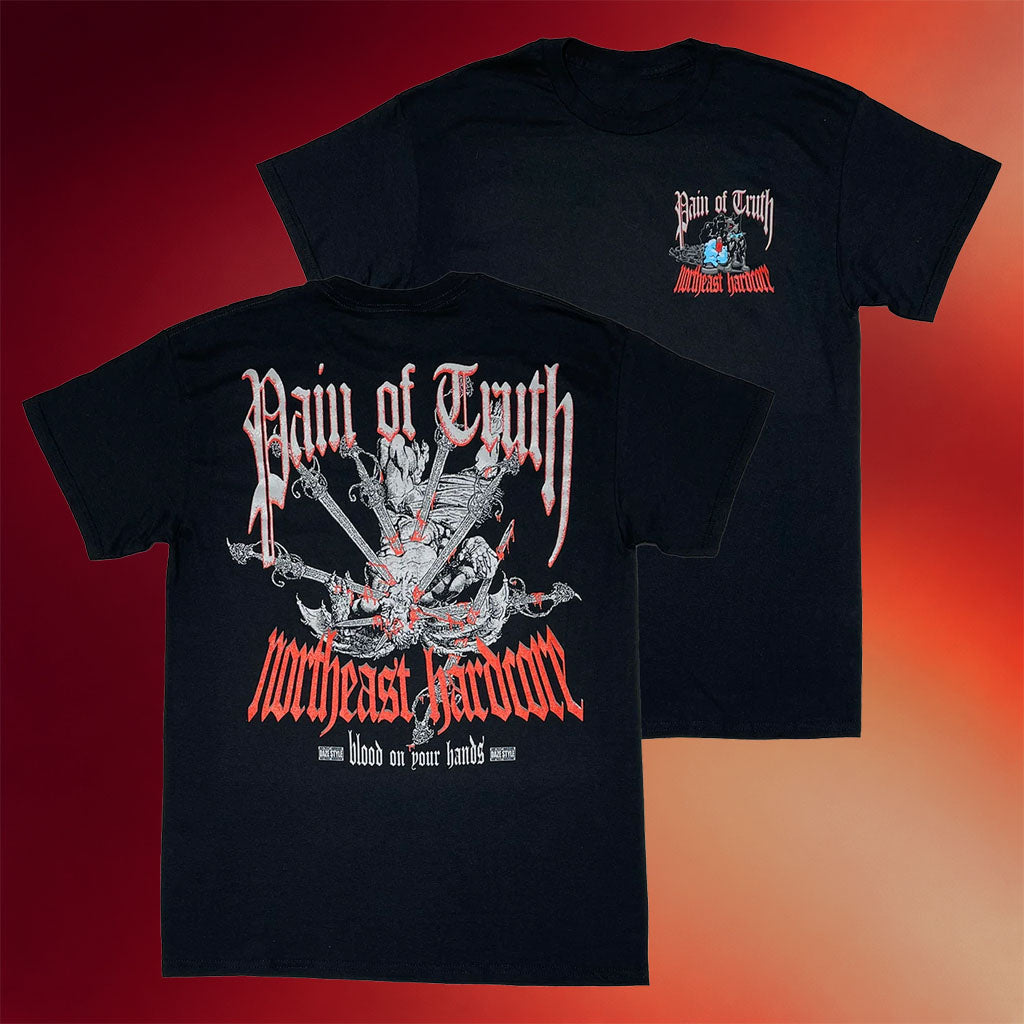 Pain Of Truth Merch 2026 Northeast HC T-Shirt Best Gifts For Music Lovers
