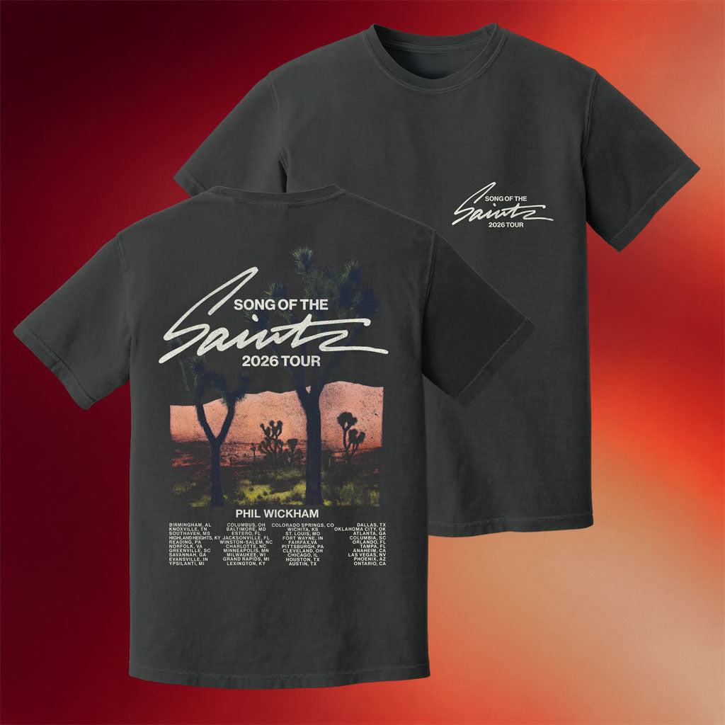 Phil Wickham Merch 2026 SOTS Desert Tour T-Shirt Music Related Gifts For Guys