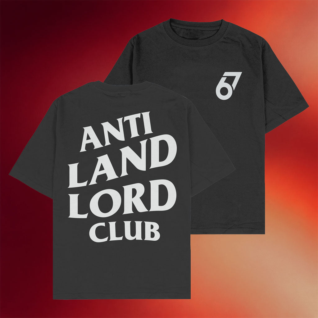Patient Sixty-Seven Merch 2026 Anti Land Lord Club T-Shirt Patient 67 Band Merch