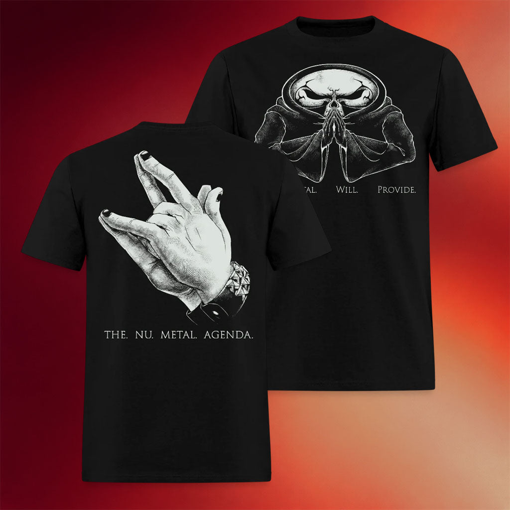 Nu Metal Agenda Merch Nu Metal Will Provide Shirt Birthday Gift Ideas For Son