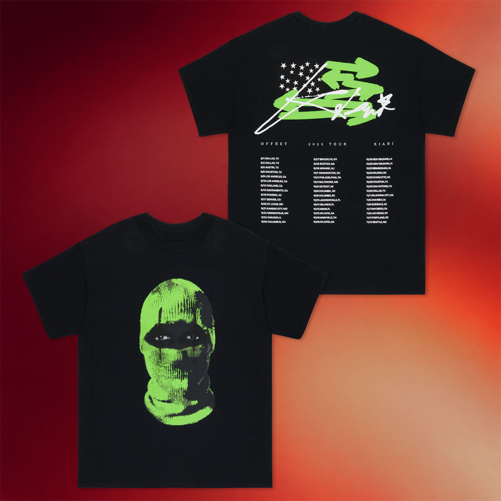 Offset Merch Masa Tour Mask T-Shirt Offset Tour Merch Best Gifts For Rap Fans