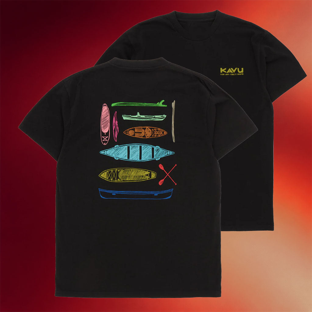 Outsiders Merch Paddle Out T-Shirt Black Kavu Shirt Good Gifts For Him