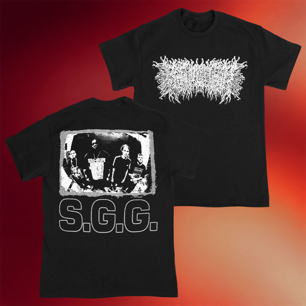 PeelingFlesh Merch 2026 PeelingFlesh White Chrome Logo T-Shirt SGG Shirt Gift For Music Lovers