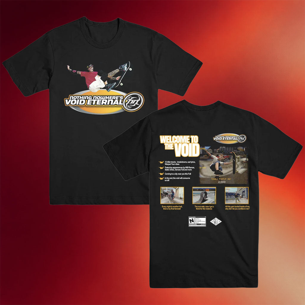 Nothing Nowhere Merch Tony Shirt Nothing Nowhere_s Void Eternal T-Shirt Birthday Ideas For Him