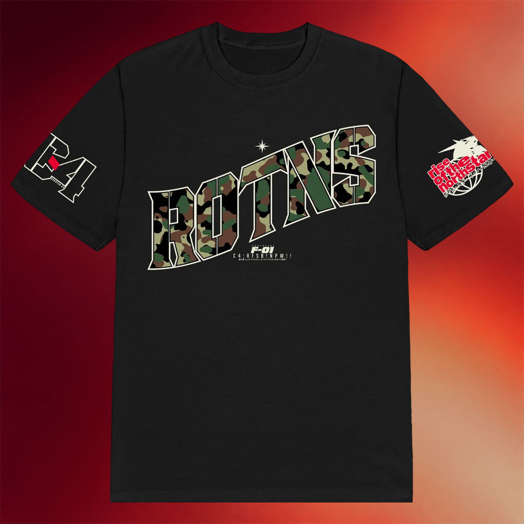 Rise Of The Northstar Merch 2026 C4 T-Shirt ROTNS Camo Shirt Gifts For Music Lovers