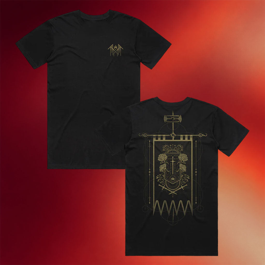 Sleep Token EU Merch Even In Arcadia Damocles Crest Flag T-Shirt Gifts For Rock Lovers(1)