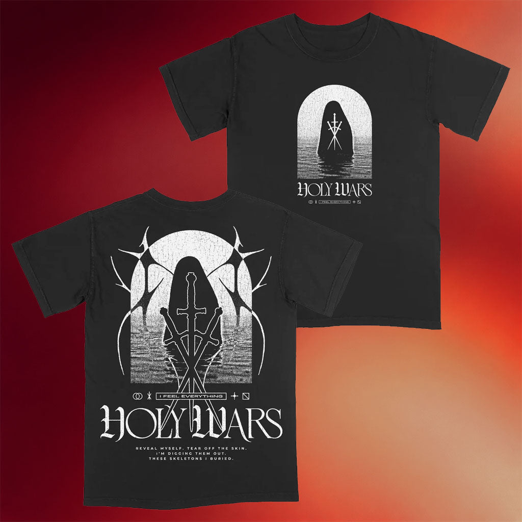 Rise Records Merch 2026 Holy Wars I Feel Everything Black T-Shirt Gifts For Him