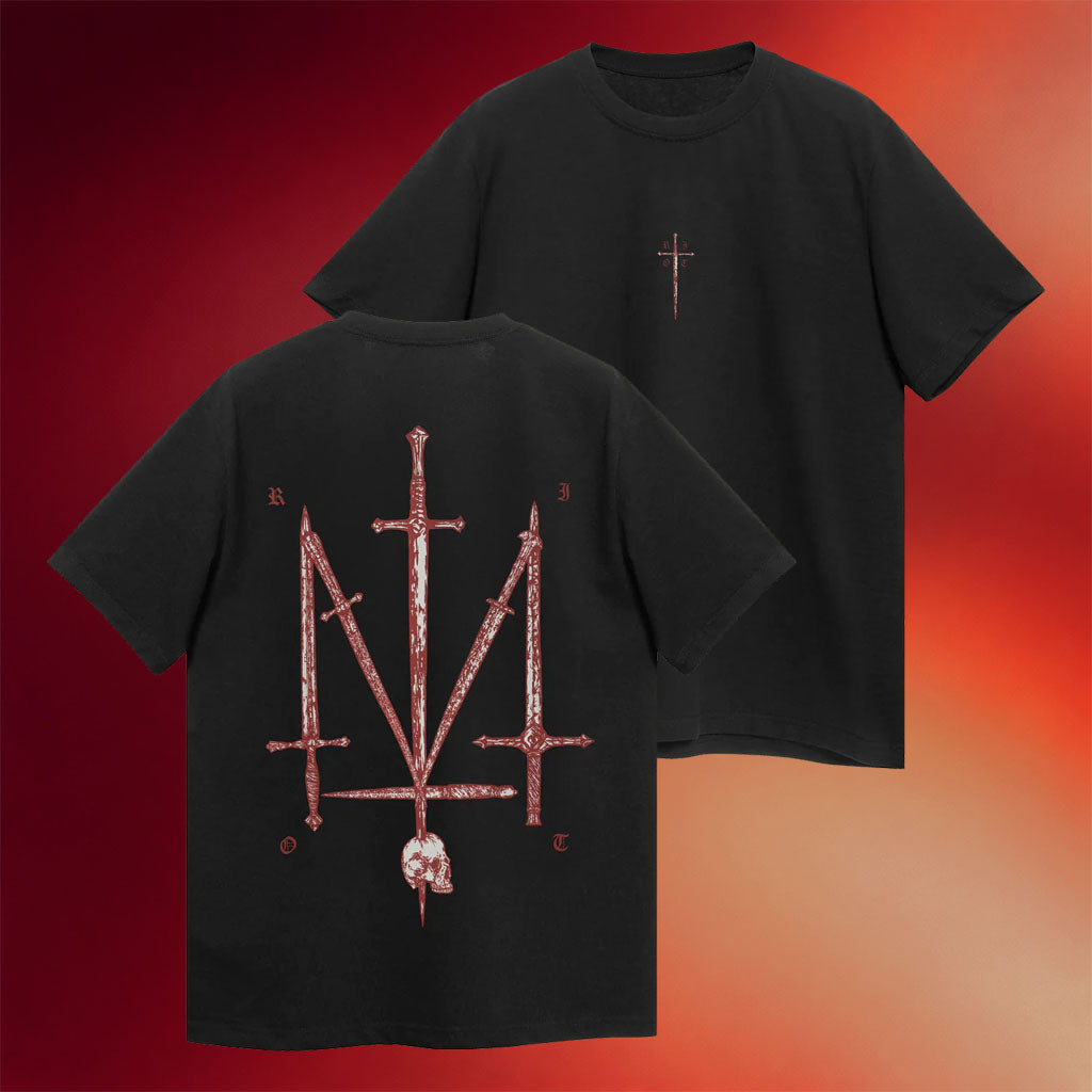 Riot Division Merch 2026 Trident Of Blades T-Shirt Red-TRD BDTS Black Shirt Gifts For Him