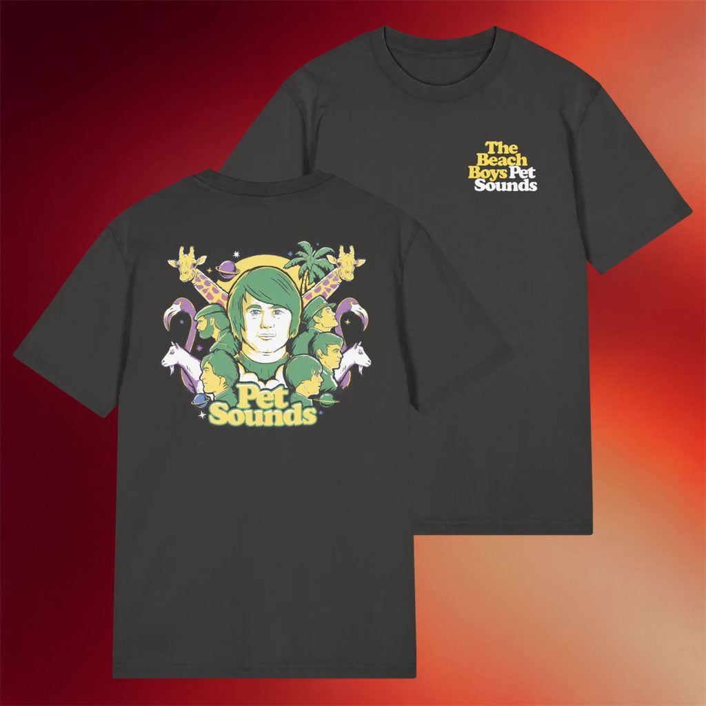 The Beach Boys Merch 2026 Pet Sounds Zoo Animal T-Shirt Gifts For Rock Music Lovers