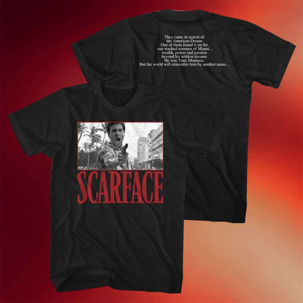 Tony Montana Shirt In Search Of The American Dream Scarface T-Shirt Perfect Father_s Day Gifts