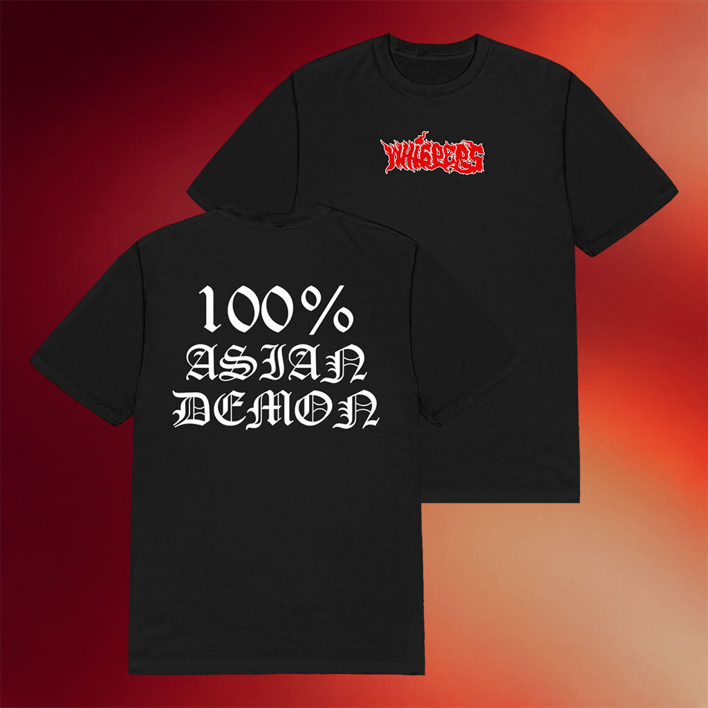 Whispers Merch 2026 100 Asian Demon T-Shirt Whispers Shirt Top Father_s Day Gifts
