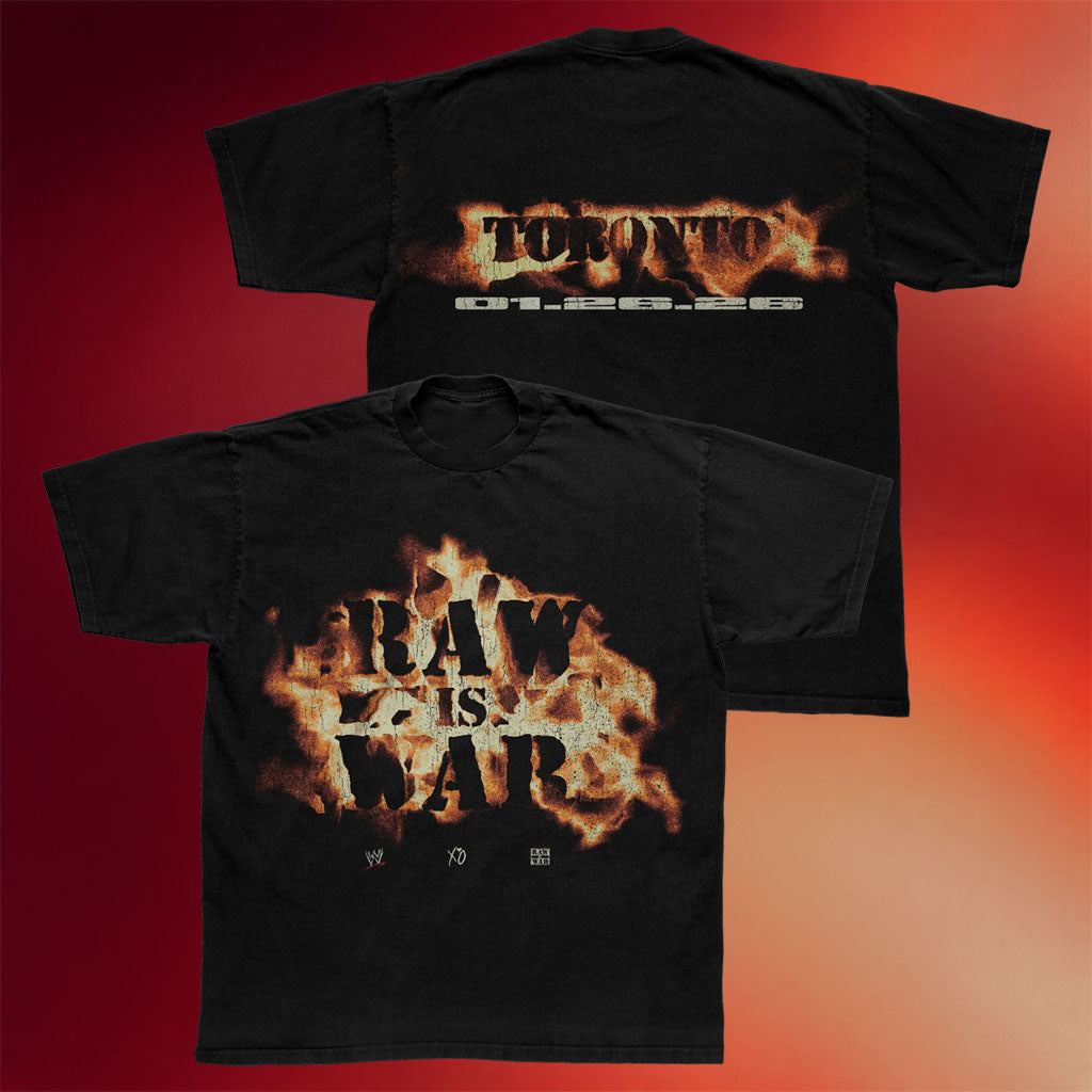 The Weeknd Merch WWE X XO Raw Is War T-Shirt Gifts For Music Fans