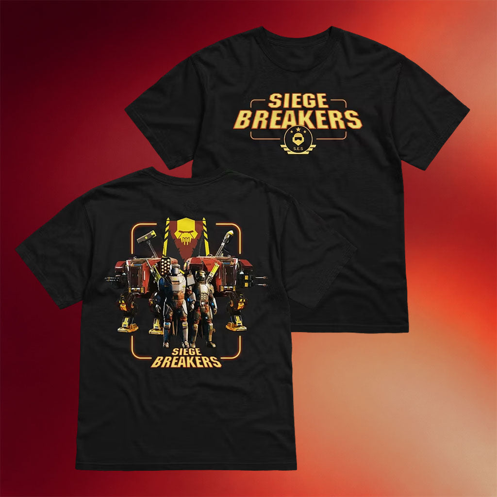 Super Earth Salute Merch SIX Siege Breakers Shirt Best Gifts For Son