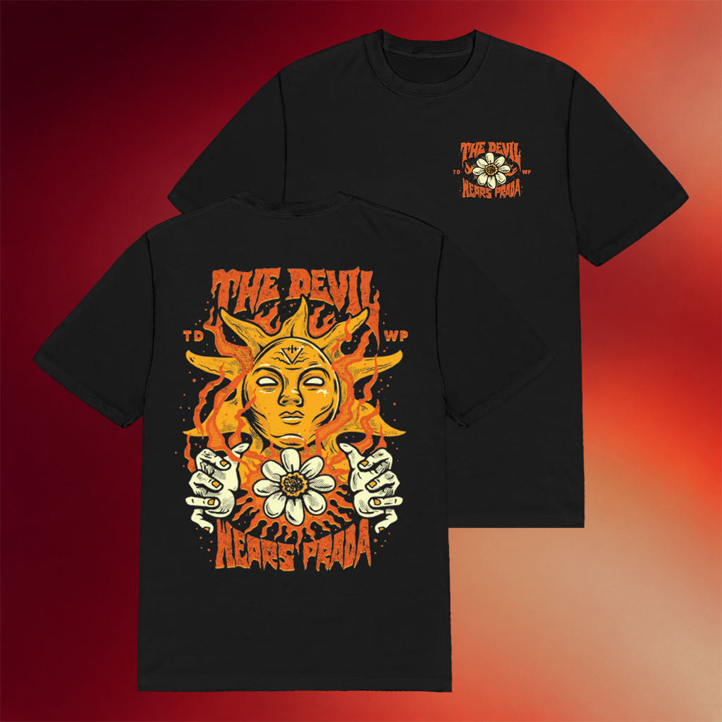 The Devil Wears Prada Merch 2026 Sun And Flower T-Shirt Music Related Gifts For Guys