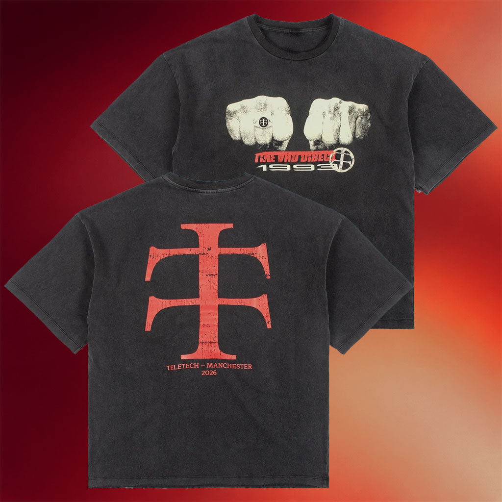 Teletech Merch Hardcore Fists T-Shirt Birthday Gift Ideas For Husband