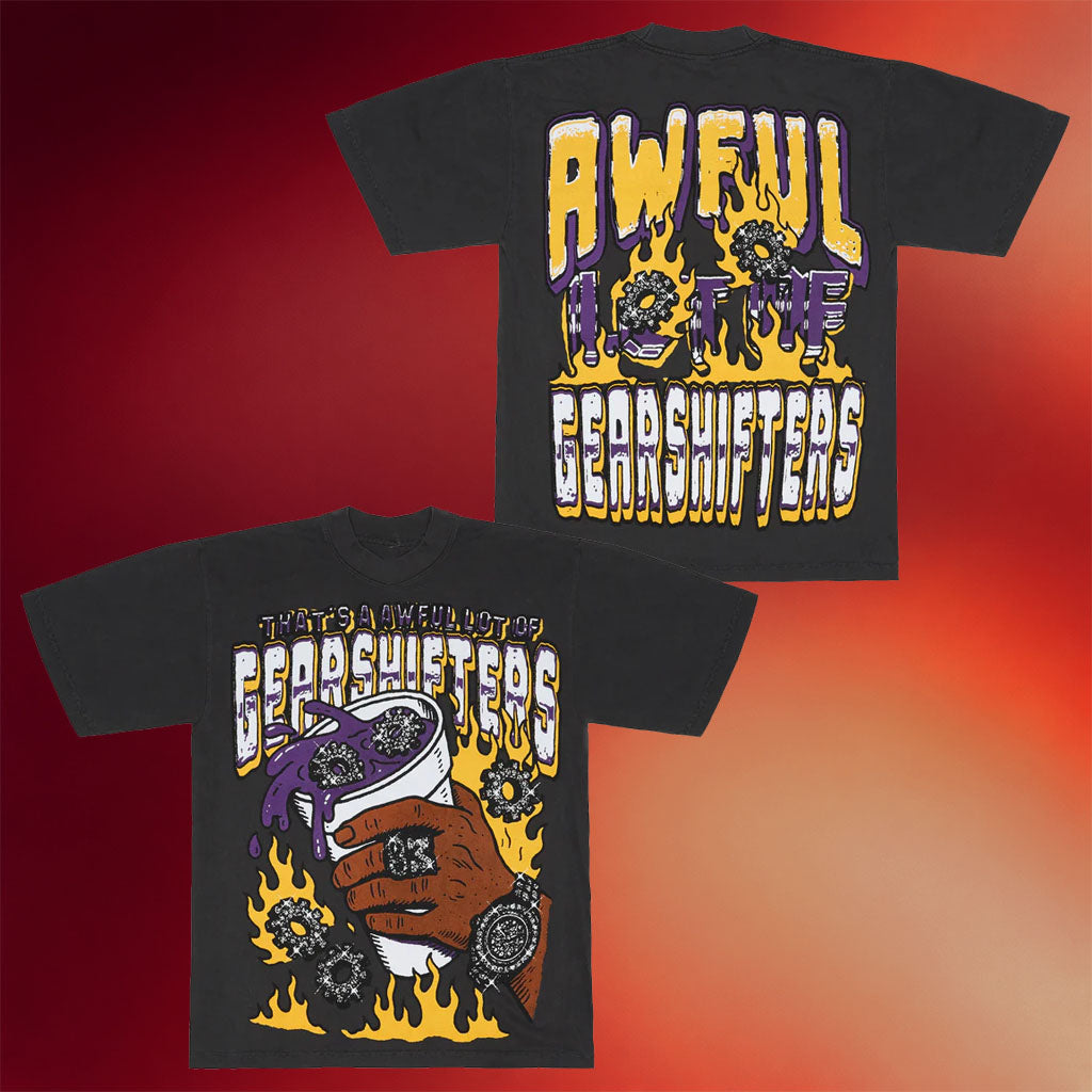 That_s A Awful Lot Of Cough Syrup Merch 2026 Awful Lot Of Gear Shifters T-Shirt Husband Gifts