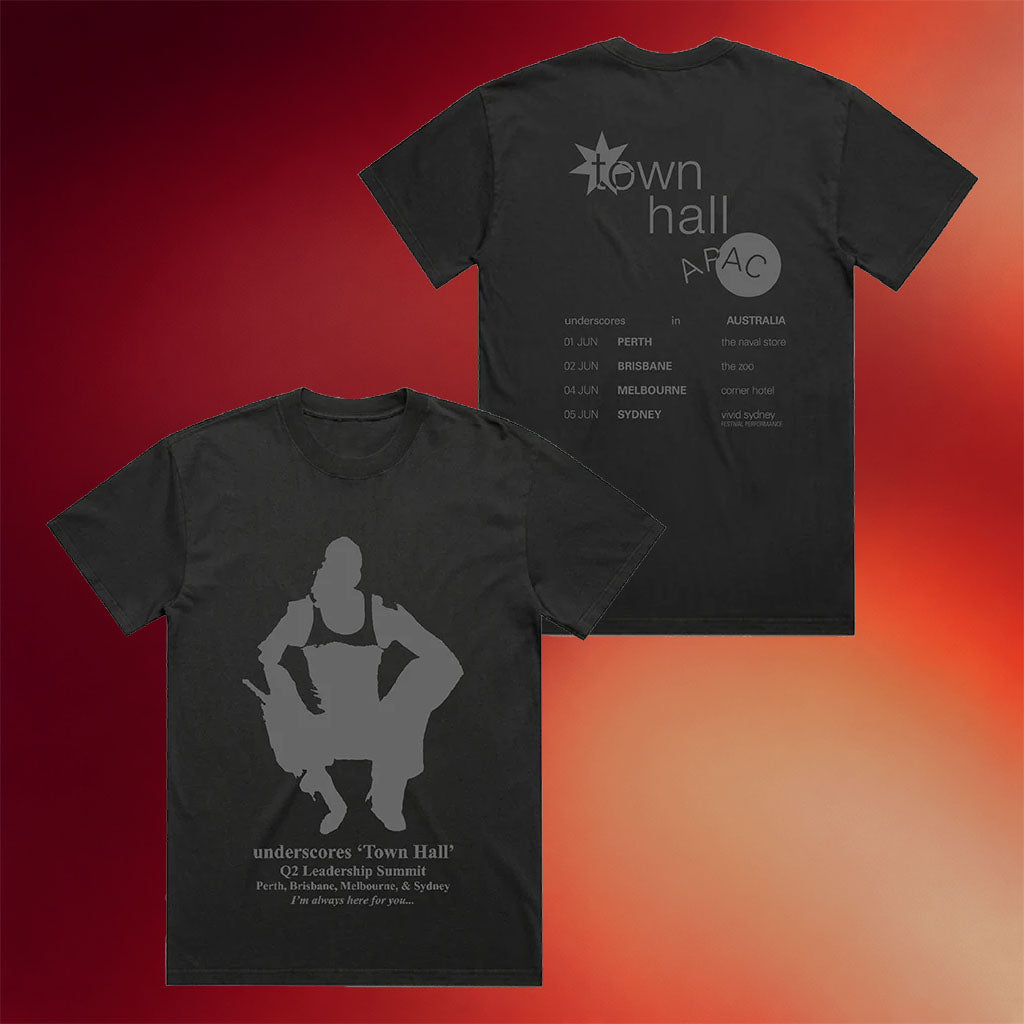 Underscores Merch Aus Tour T-Shirt Underscores Town Hall Shirt Gifts For Music Fans