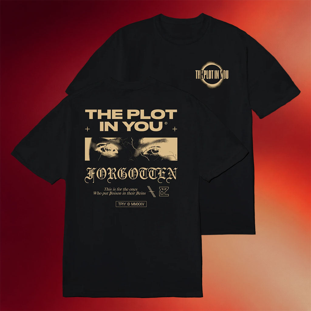 The Plot In You Merch 2026 Poison In Their Veins T-Shirt Black Present For Band Fans