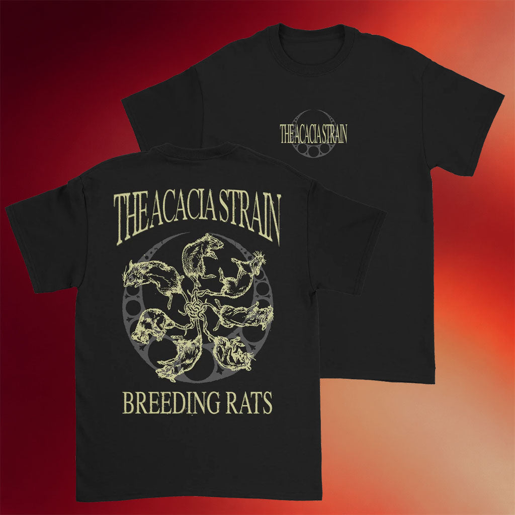 The Acacia Strain Merch 2026 Bleeding Rats T-Shirt Music Related Gifts For Guys