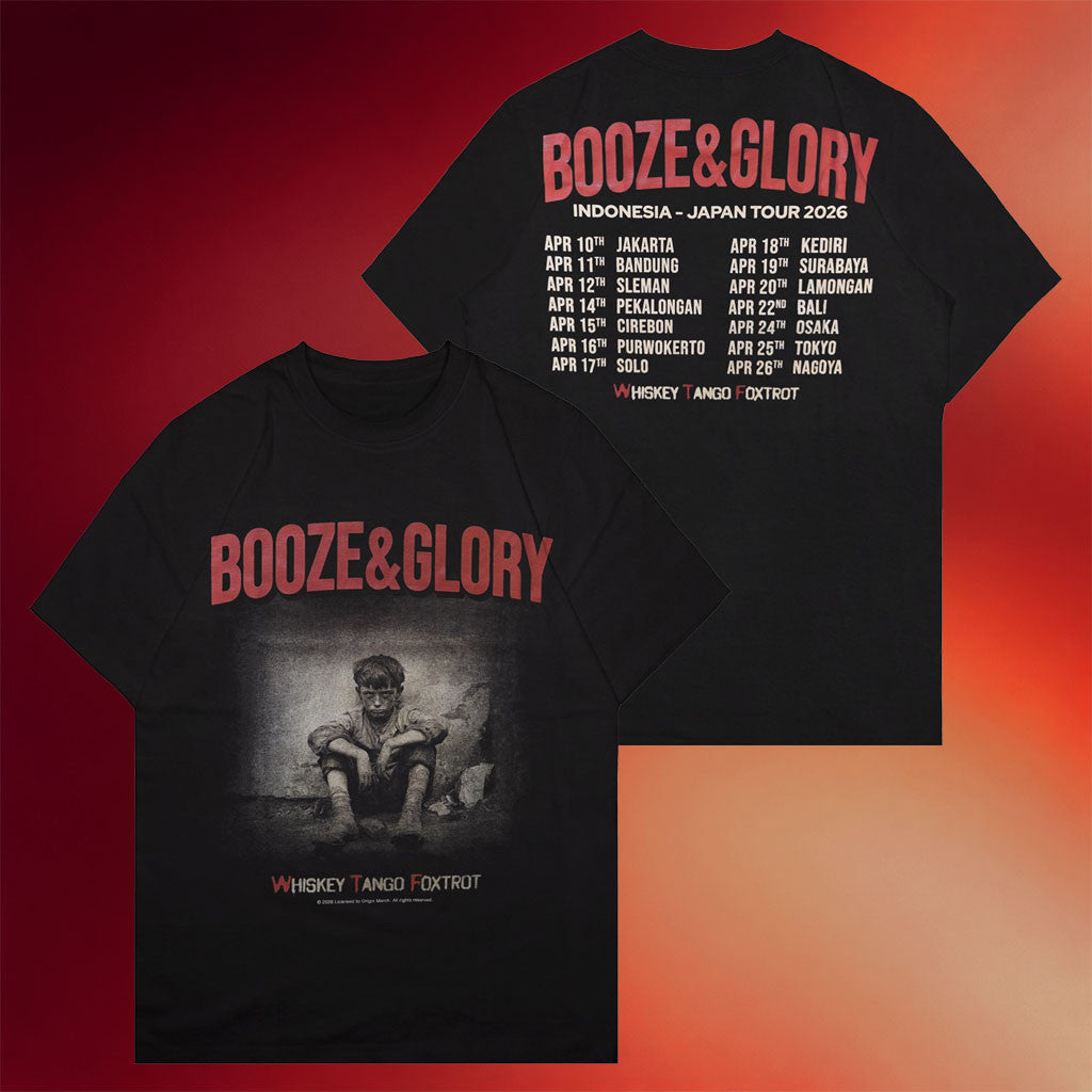 Xtreme Merch Store Booze And Glory Whiskey Tango Foxtrot Shirt