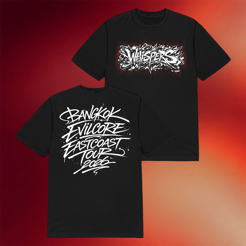 Whispers Merch BKK Evilcore Tour 2026 T-Shirt Whispers Shirt Gift For BFF