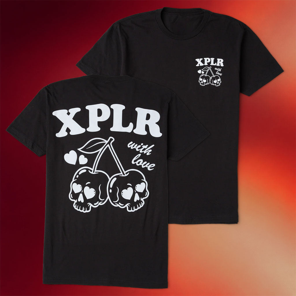 XPLR Merch 2026 Cherry Design T-Shirt Sam And Colby Merch Gifts For Brothers