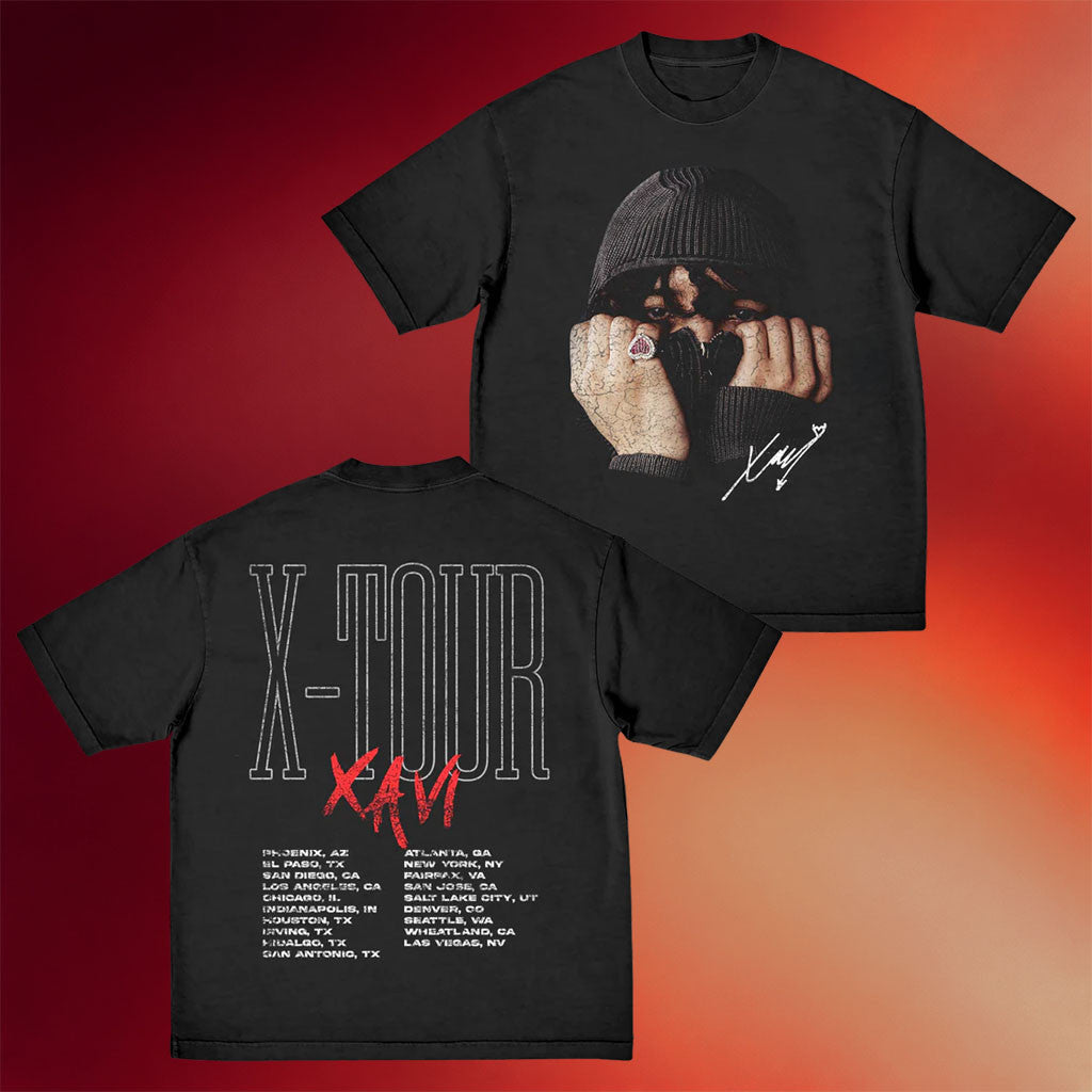 Xavi Merch 2026 X-Tour T-Shirt Xavi Mexican Singer Shirt Best Gifts For Music Lovers