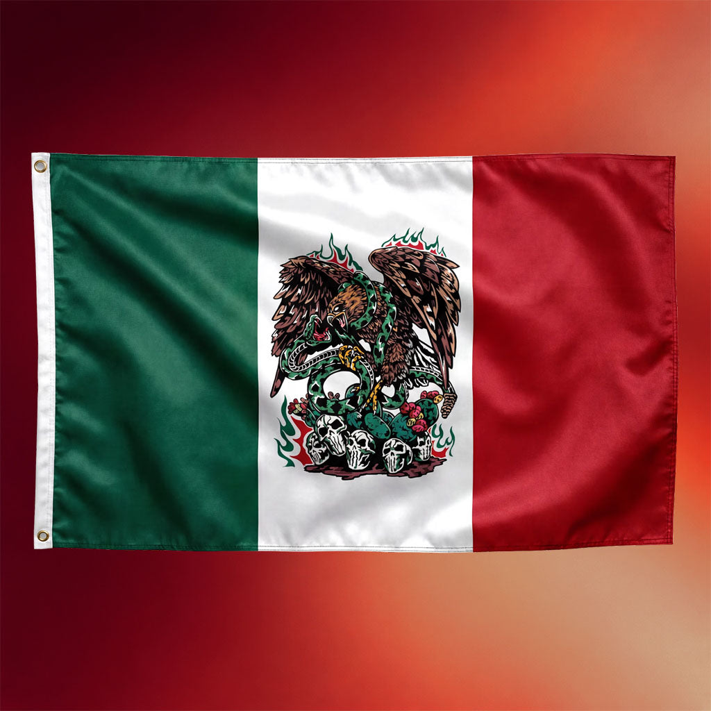 Warren Lotas Merch 2026 Mexico Flag Eagle And Snake Flag Home Decor Gifts For Mexicans