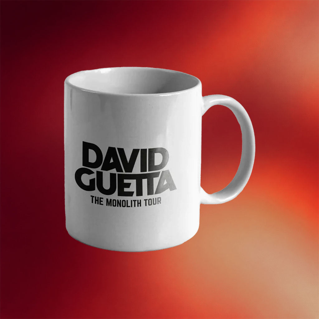 David Guetta Merch 2026 The Monolith Tour Mug David Guetta Coffee Cup Present For Music Lovers