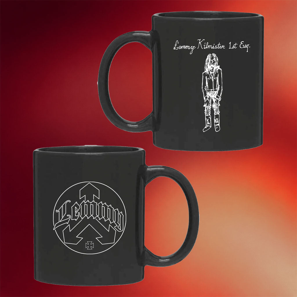 Motorhead Merch 2026 Lemmy Doodle Coffee Mug Music Lover Gift Ideas For Him