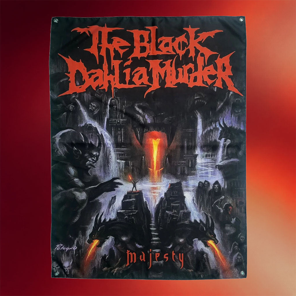 Night Shift Merch 2026 The Black Dahlia Murder Majesty Flag Home Decor Present For Fans