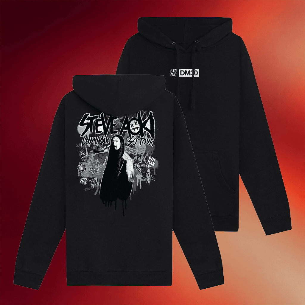 Dim Mak Collection Merch Steve Aoki DM30 Tour Hoodie Best Gifts For Boyfriend