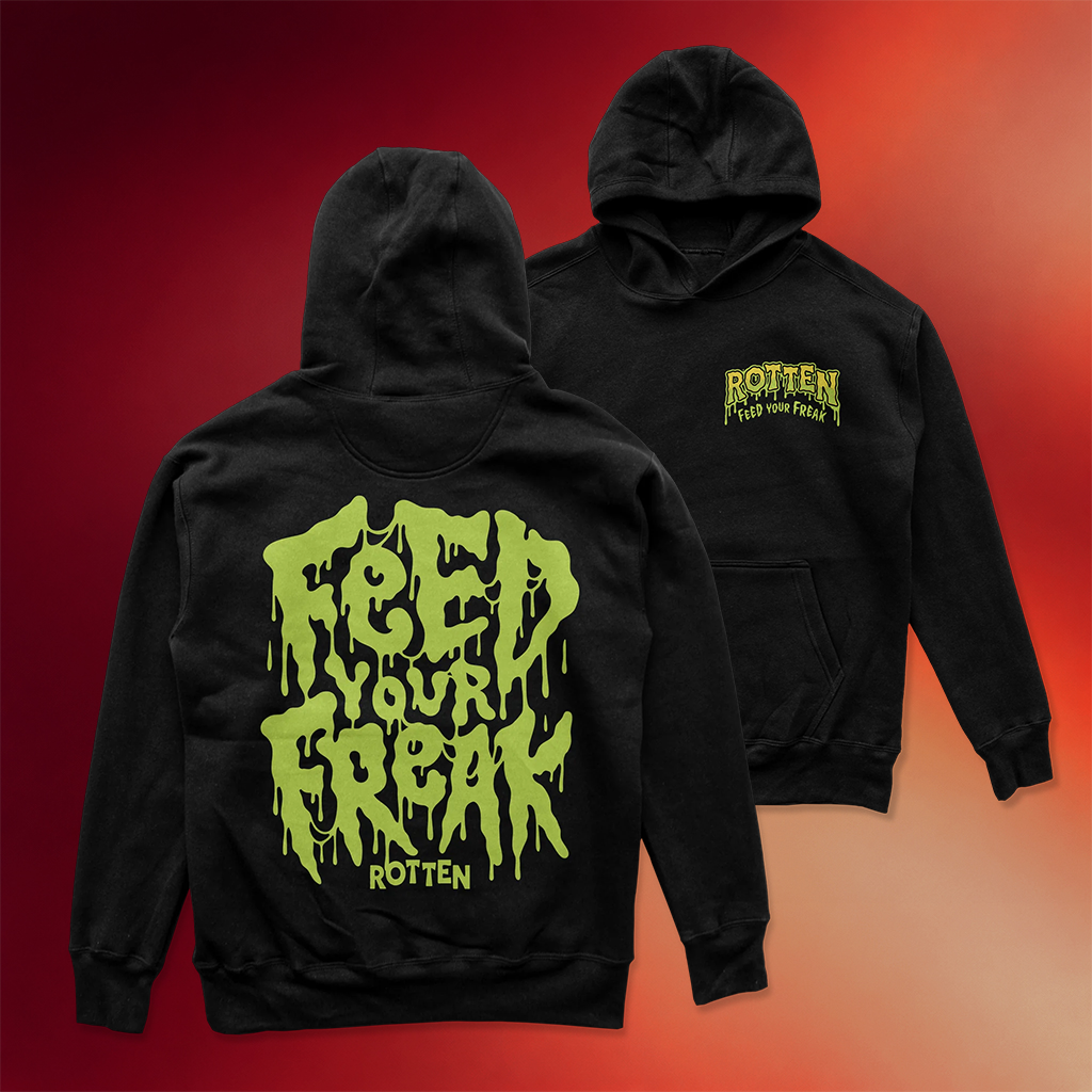 Eatrotten Merch Slime Freak Hoodie Feed Your Freak Rotten Hoodie Birthday Gift Ideas For Husband