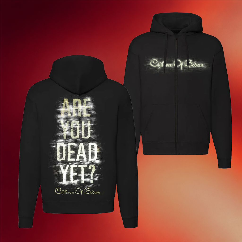 Children Of Bodom Merch Are You Dead Yet Zip Hoodie Gifts For Band Fans