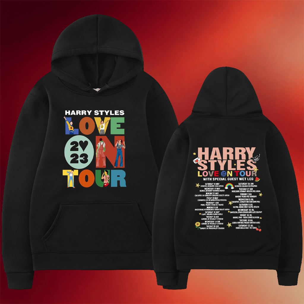 Harry Styles Merch Love On Tour Harry Styles Felpa Tpwk Styles Hoodie Gifts For Fans