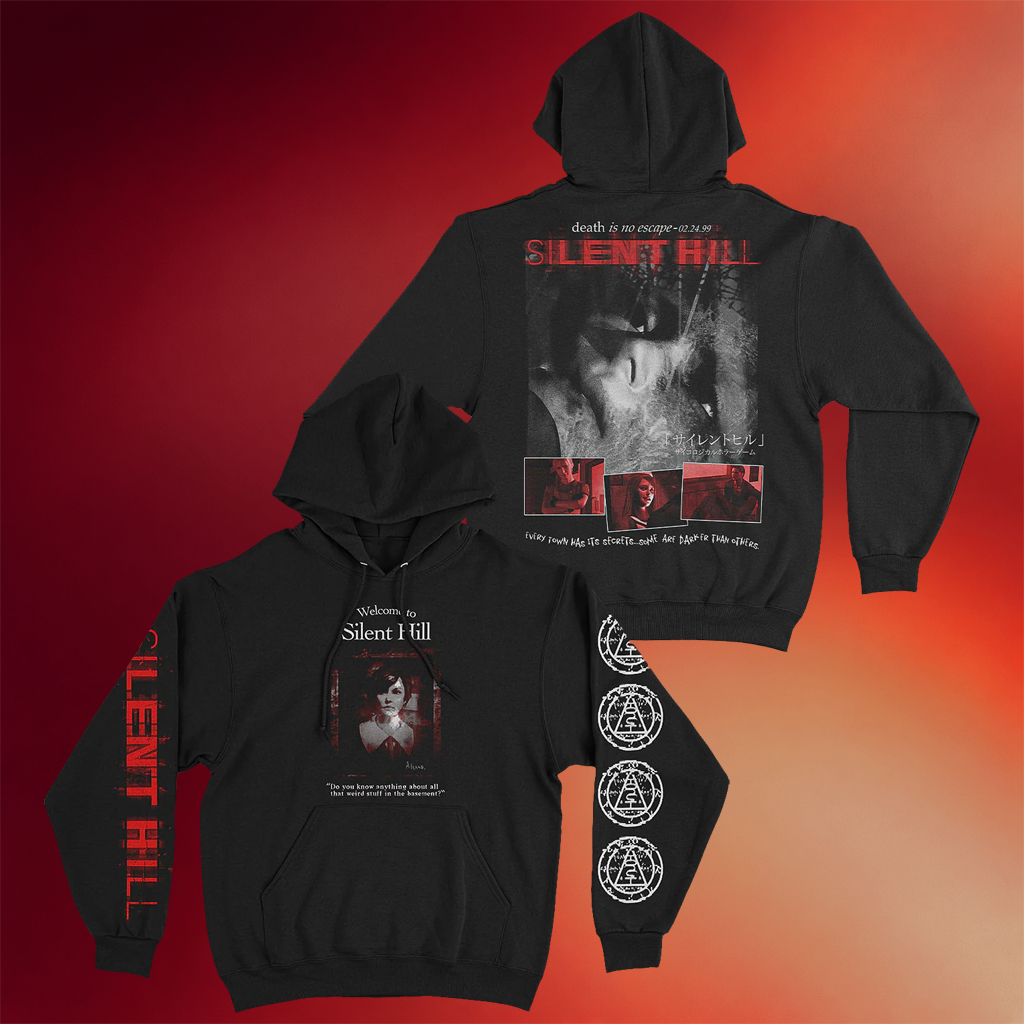 Silent Hill Merch Silent Hill 1999 Basement Hoodie Gift Ideas For Fans