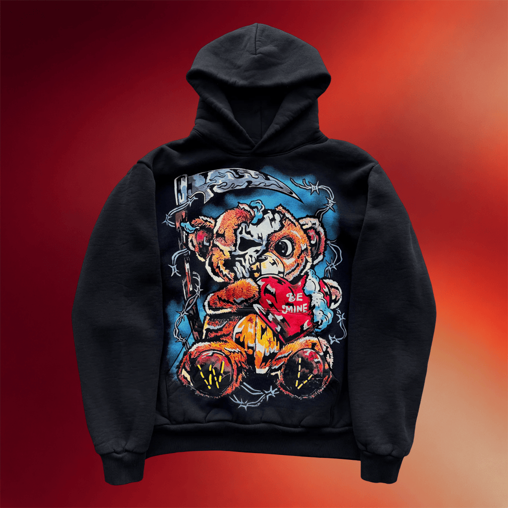 Warren Lotas Merch Teddy Hoodie Black Birthday Presents For Boyfriend