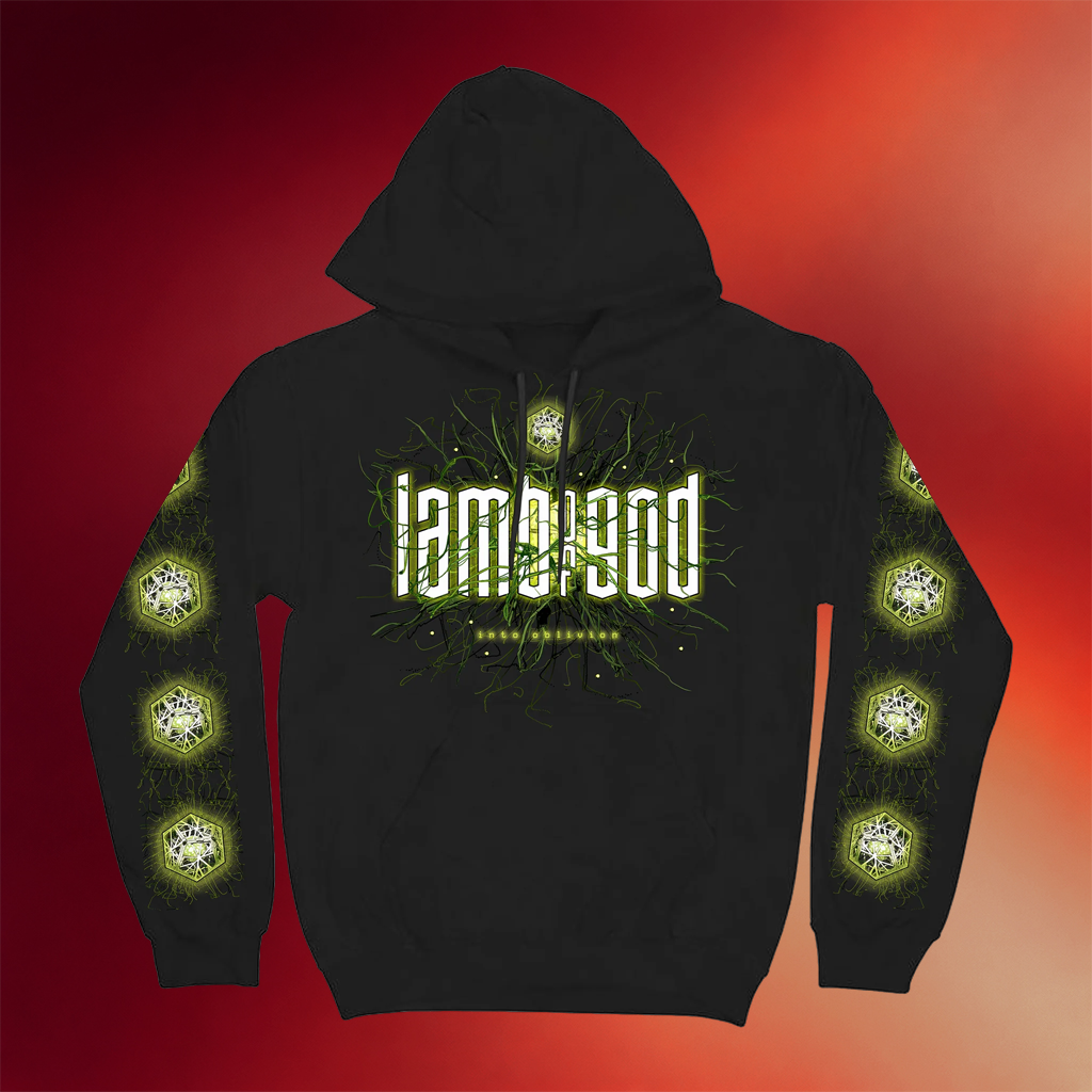 Lamb Of God Merch Into Oblivion Glow Hoodie Gifts For Band Fans