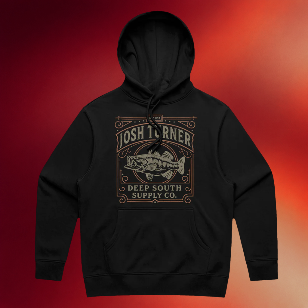 Josh Turner Merch Bass Hoodie Josh Turner Deep South Supply Co Hoodie Gifts For Father