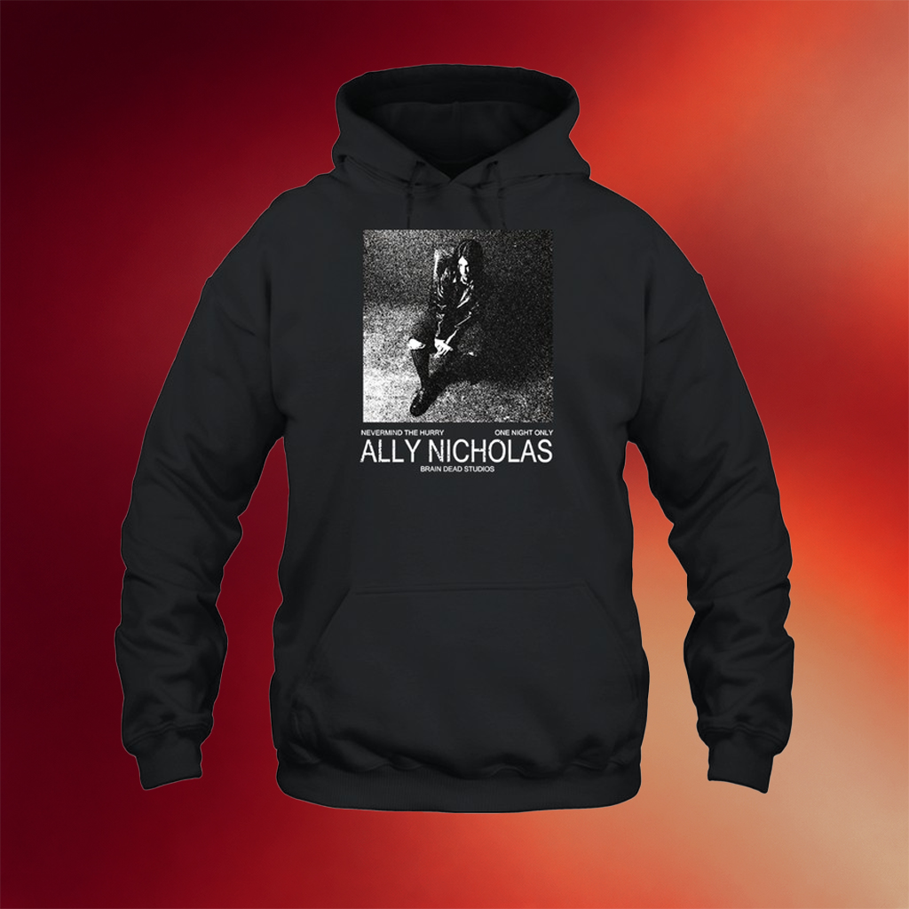 Lagoon Room Merch Ally Nicholas One Night Only Hoodie Gift Ideas For Him